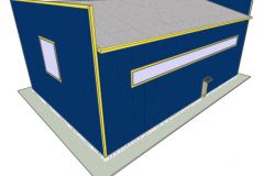 27- ملجأ لمحطات ضخ الغاز،5،5×18×12، مدينة آتيراي، كازاخستان.