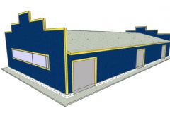 49- متجر إنتاجي، 3،8×32×15 مدينة تشيخوف، مو، روسيا