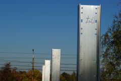 Все элементы каркаса пронумерованы