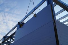 Стандартная толщина панели - 120 мм