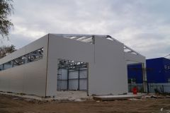 Сэндвич панели практически смонтированы