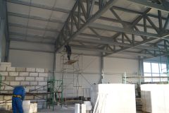 Установка осветительного и климатического оборудования