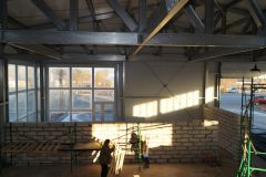 Возведение внутр. двухэтажной офисной части с несъемной опалубкой