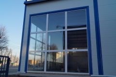 Фасад из стекла