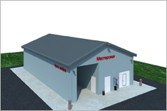 4. ورشة صغيرة لإصلاح الحافلات